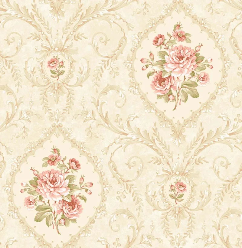 SK Filson Peach Cameo Wallpaper