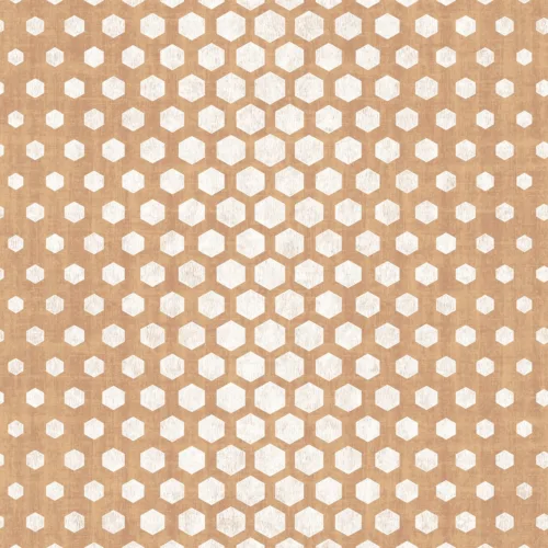 SK Filson Copper Hexagon Ombre Wallpaper