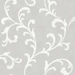 SK Filson Grey Acanthus Scroll Wallpaper