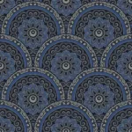 SK Filson Blue Divine Plates Wallpaper