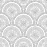 SK Filson Grey Divine Plates Wallpaper