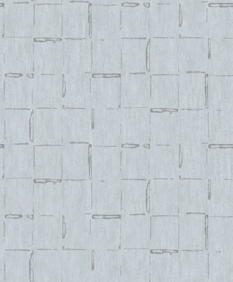 SK Filson Blue Geometric Squares Wallpaper