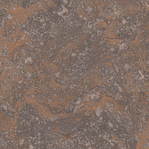 SK Filson Copper Marble Foil Wallpaper